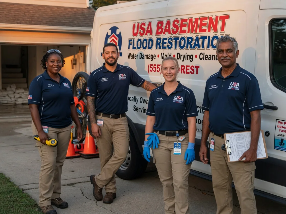 Basement Flood Cleanup company in Irvington, AL